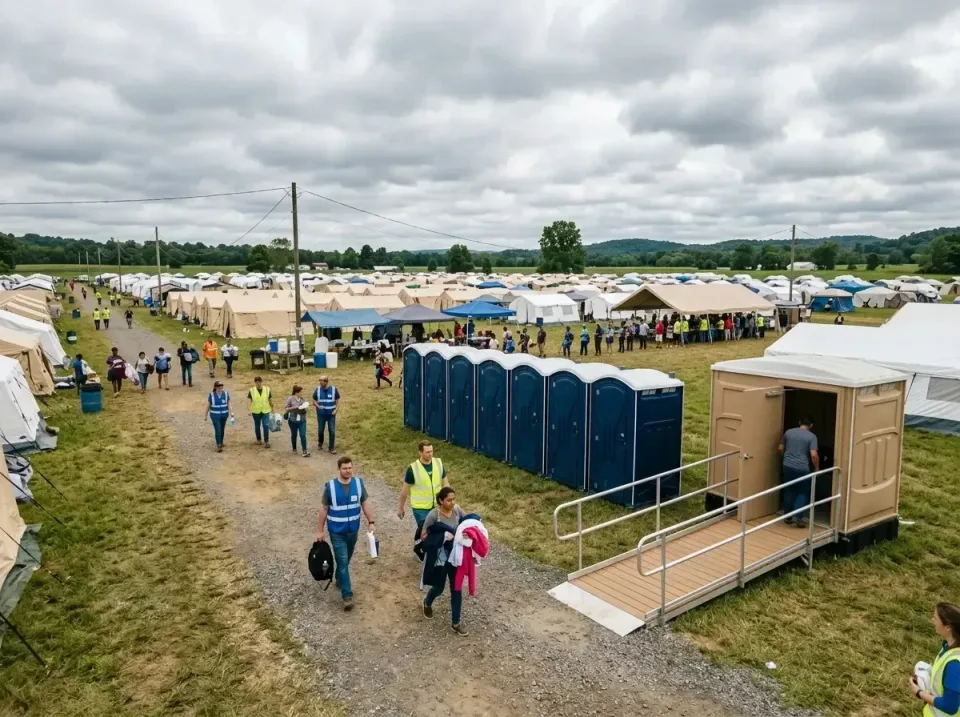 disaster-relief-camp-restrooms-010 — frequently asked questions, Dumpster & Portable Bathrooms Rental in Ramapo College of N…